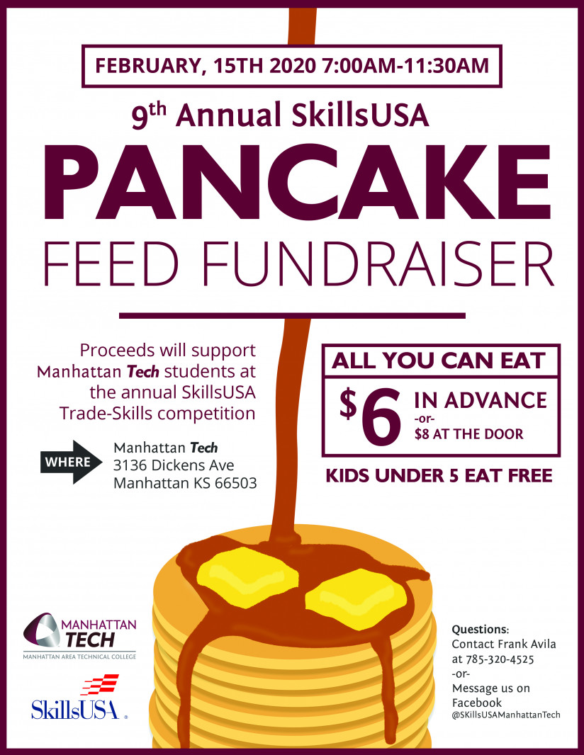 SkillsUSA 9th Annual Pancake Feed