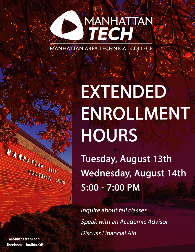 Fall 2019 Extended Enrollment Flyer