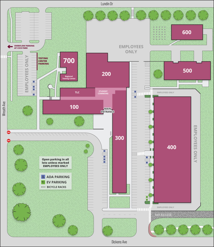 Manhattan Campus Map